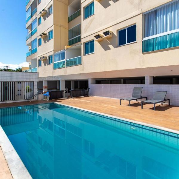 Apto com Piscina Sauna e Garagem a 120 m da Praia