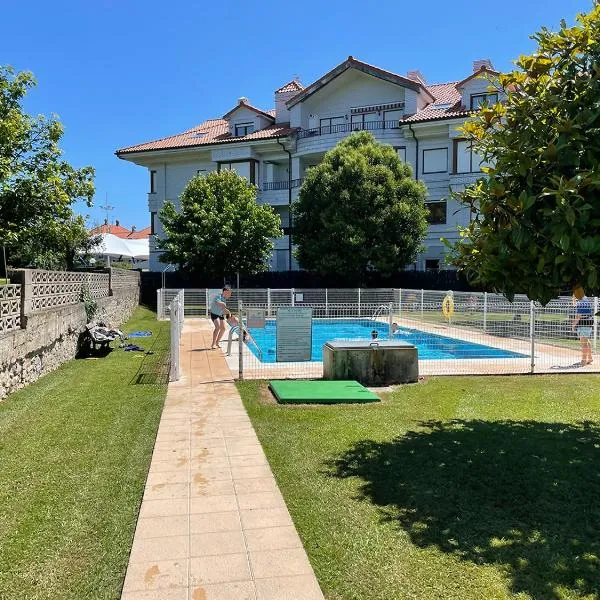 Apartamento piscina - Casa Los acantilados de Ajo, hotel sa Ajo