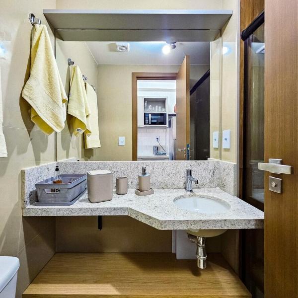 Estúdio Premium Vista Mar na Pituba com Wi-Fi e Vaga - Foto 3
