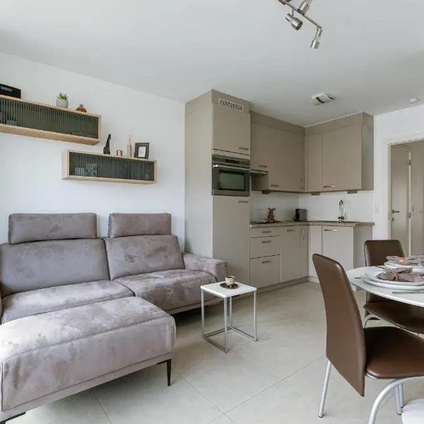 Casiola - Spacious & light apartment with double terrace, viešbutis mieste Nivportas