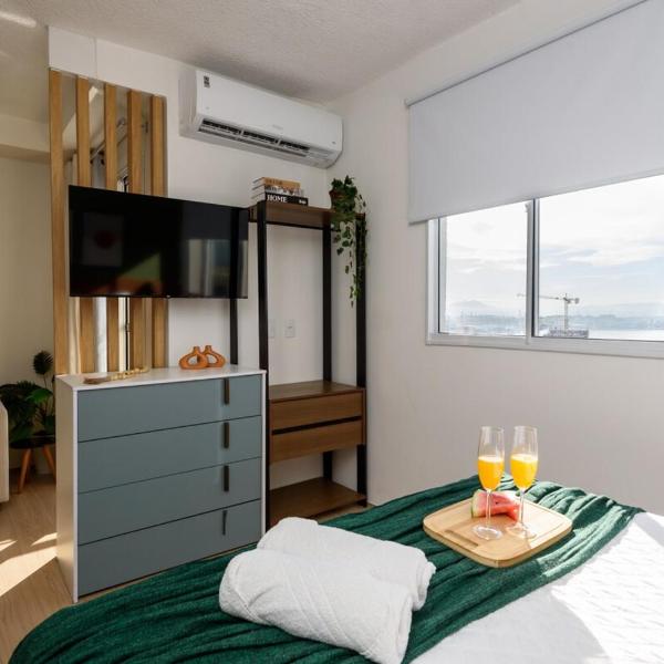 Swimming pool, sauna and view, modern studio in Rio - Foto 2