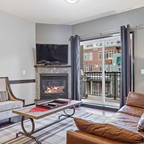 1BR Grande Rockies Retreat BBQ Hot Tub and Pool, hotel em Canmore