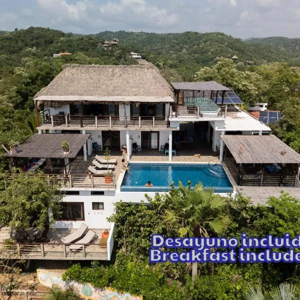 Casa Kalmar, hotel Zipolitében