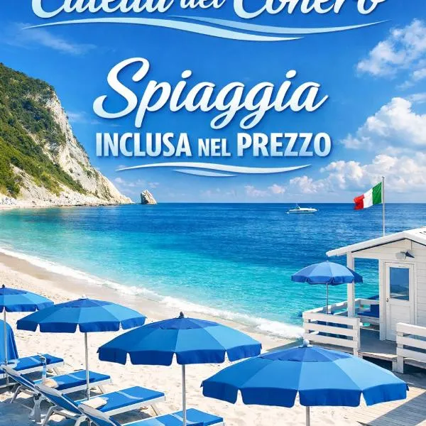 Affittacamere Caletta del Conero, hotel Numanában