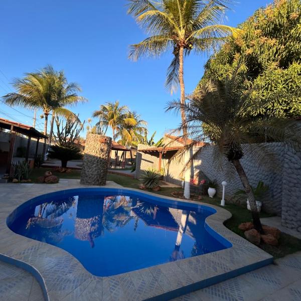 Casa com piscina e lindo lazer