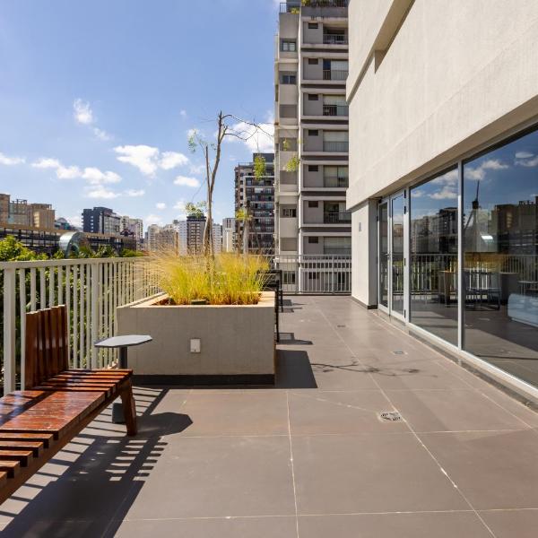 Stay Home Moema - Próximo Congonhas - Terraço, Academia, Coworking, Espaço Beauty, Mercadinho e Portaria 24h - Apartamentos Decorados - Foto 3