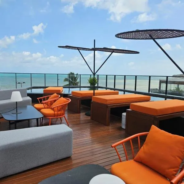 Flat 303 Setai Edition, Frente Mar & Vista Incrível, хотел в Жоао Песоа