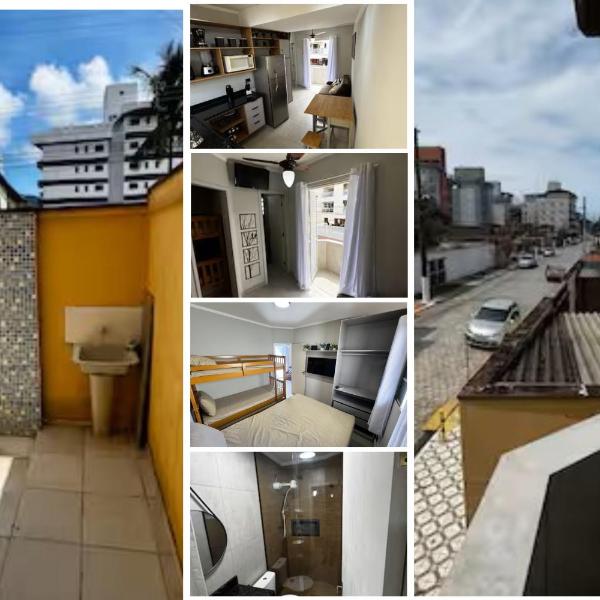 Praia Itaguá 300m e Centro 850m! Wifi rápido 95Mbps, Ar-cond, a 400m Melhores Restaurantes, Bares, Orla para caminhar - Ap todo decorado com móveis planejados e cozinha completa