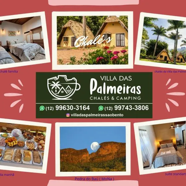 Villa das Palmeiras Chalés & Camping, hotel em São Bento do Sapucaí