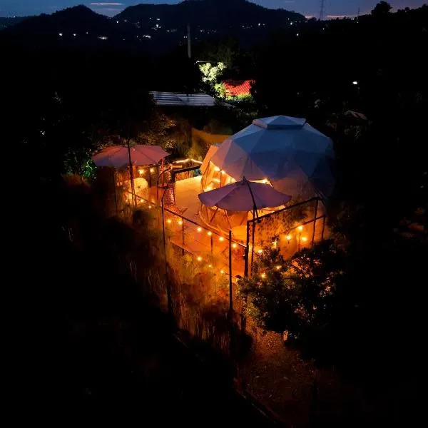 Oasis Glamping Tena Cun Vía La Mesa Anapoima, hotel em Tena