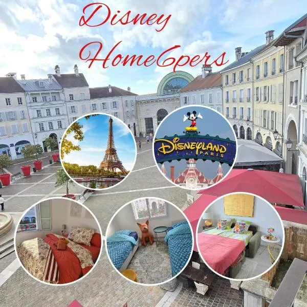 ParisienDisneyHome 6p Parking near Disneyland, hotel di Serris