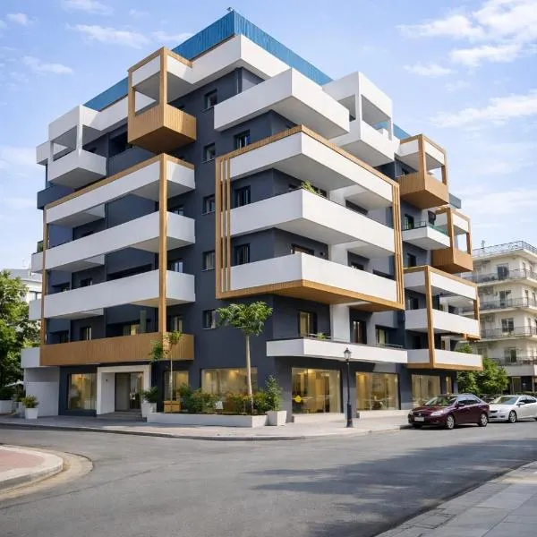 The Edge Piraeus Luxury Residences, hotell i Pireus