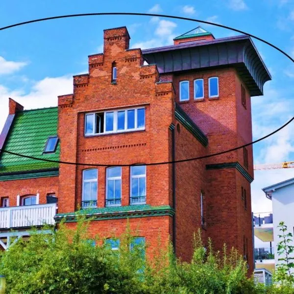 Seelotsenstation Turmwohnung Adler, hotel a Sassnitz