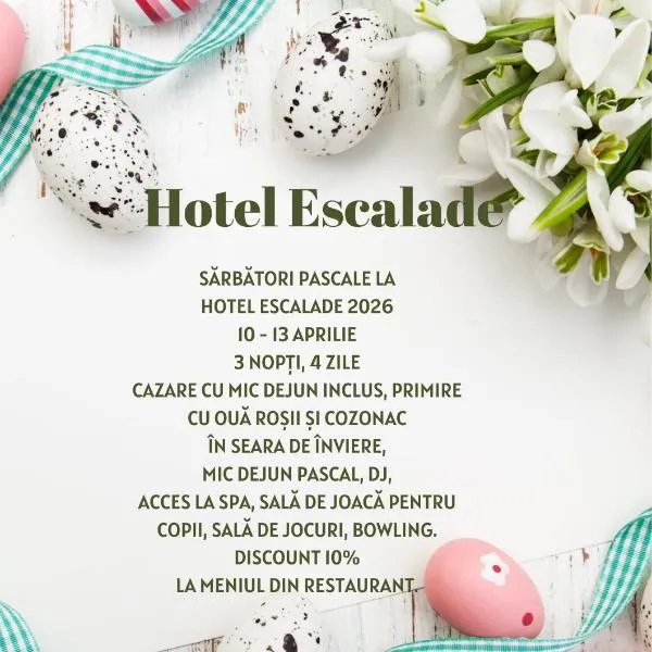 Hotel Escalade, hotel en Poiana Brasov