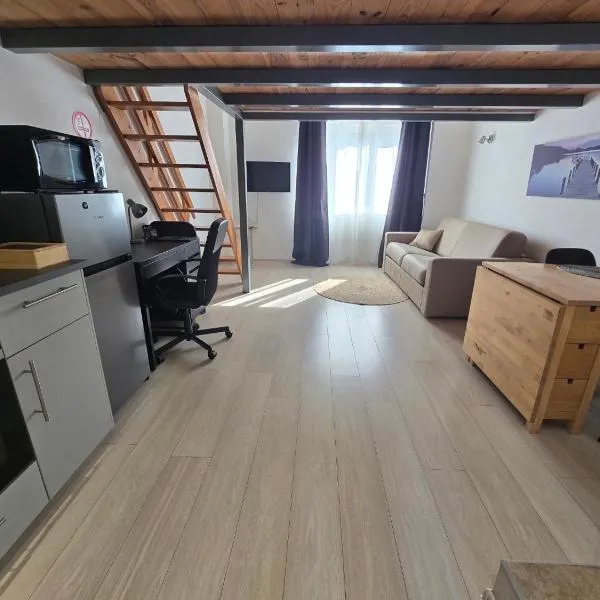 Studio cosy avec mezzanine & parking 2min Walibi, Hotel in Les Avenières