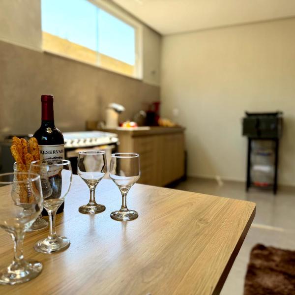 Casa Graciosa no Refúgio Quatro Raízes Completa para 5 Pessoas - Foto 5