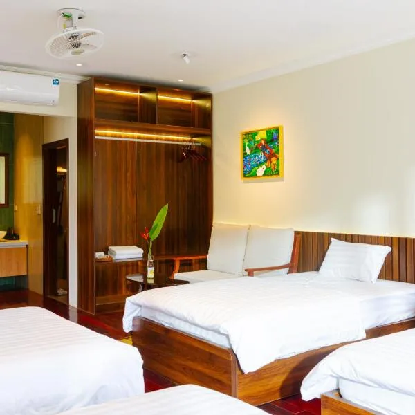 AN Garden Homestay، فندق في Nho Quan