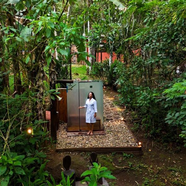 Refúgio na Serrinha do Alambari com sauna panorâmica