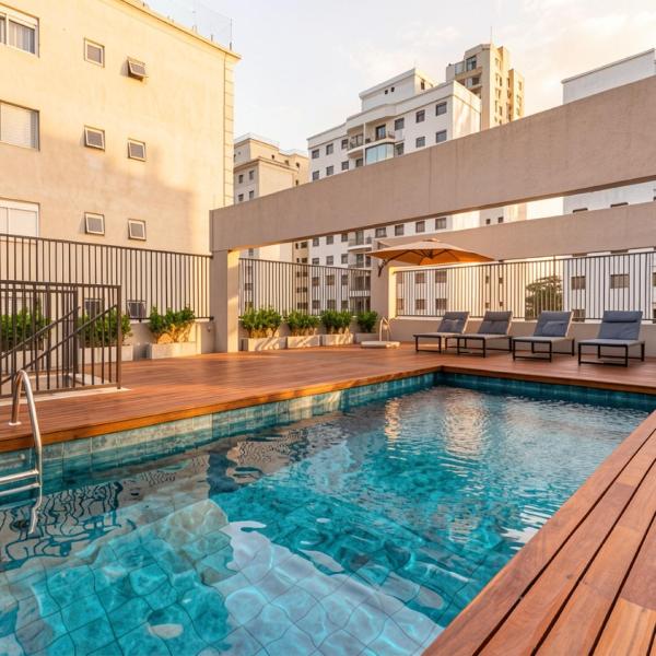 Xtay Vila Madalena - Fique perto de tudo piscina ao ar livre e acesso aos melhores coworkings da Vila Madalena - Foto 2