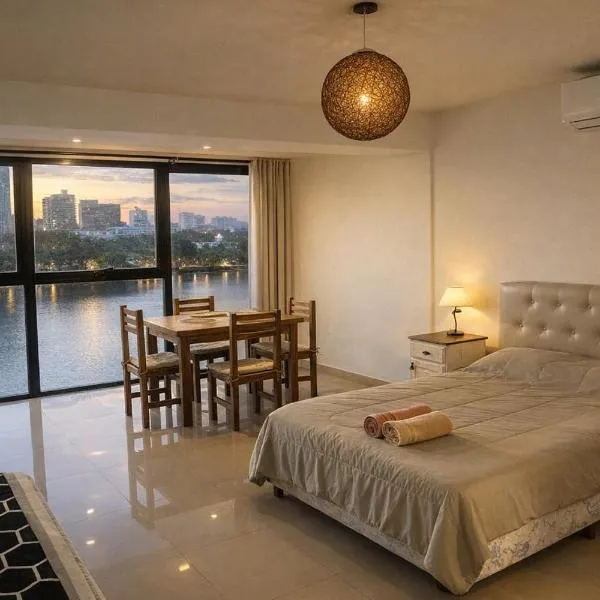 Hermoso apartamento vista al rio, amarras!, hotel i Santa Fe