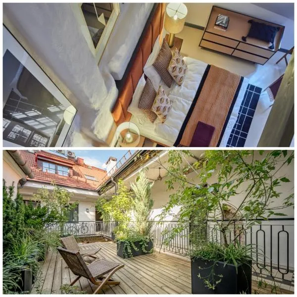 ROOMA Apartments Boutique Old Town Self Check-in, hotel u gradu Viljnjus