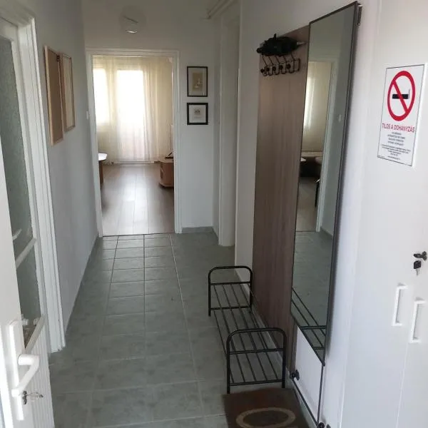Fasor Apartman、カポシュヴァールのホテル
