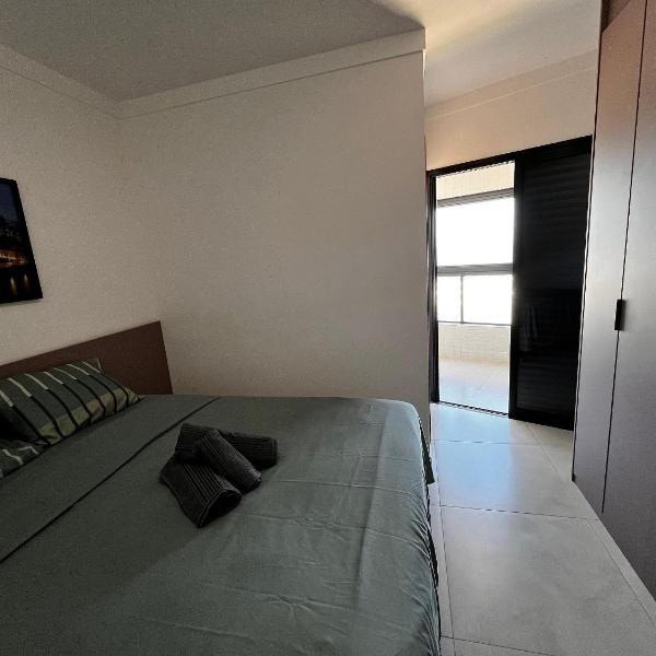 Vista Mar Tudo Novo-Ar Cond Wi Fi 2-Dorm -Garagem Ap 702 de frente para o Mar, churrasqueira, cervejeria - Foto 5
