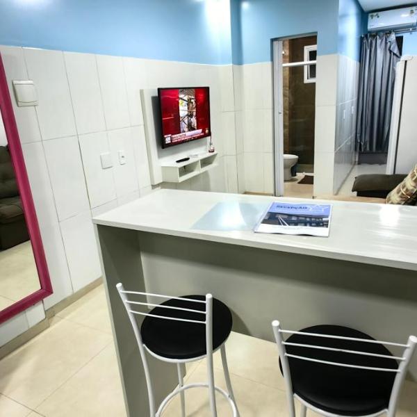 Apartamento 01 completo com vaga de estacionamento - Foto 3