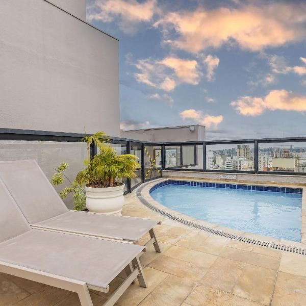 TBC705 Flat na Bela Cintra Jardins - Foto 4