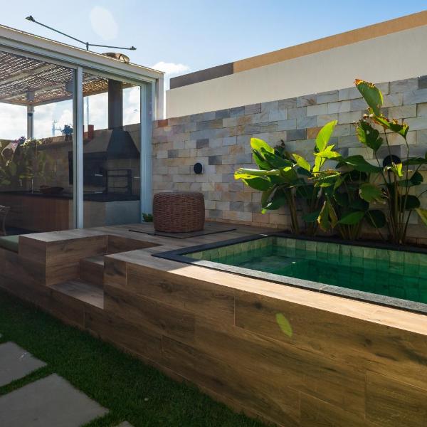 Chalé de Luxo com Piscina em Barra dos Coqueiros, Sergipe - Foto 4