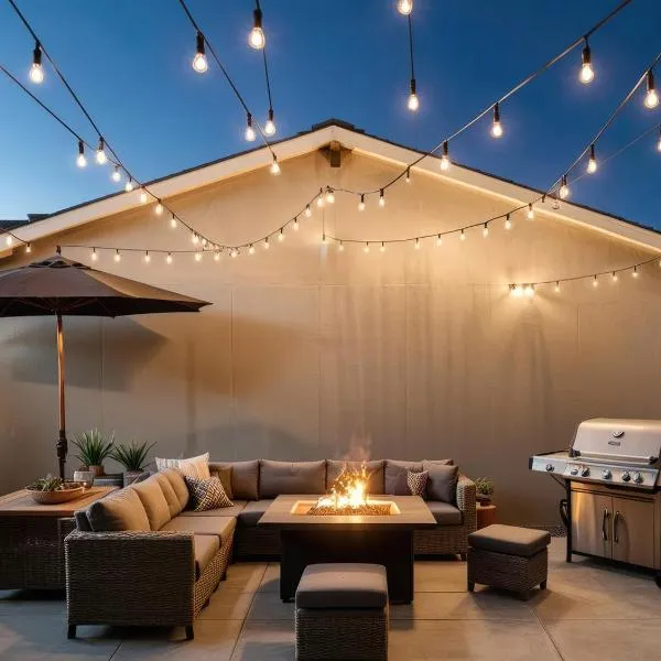 4BR Disney Retreat Private Yard Kings Beds Pets OK, viešbutis mieste Fulertonas