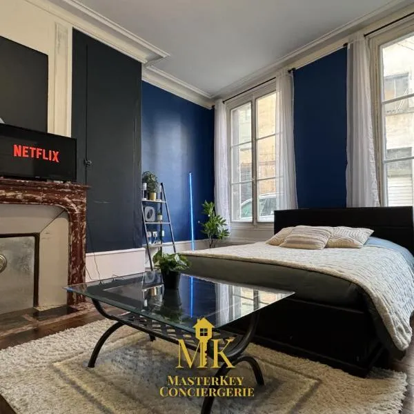 Studio Chic de la Rochelle, Proche Commerces, отель в городе Бар-ле-Дюк