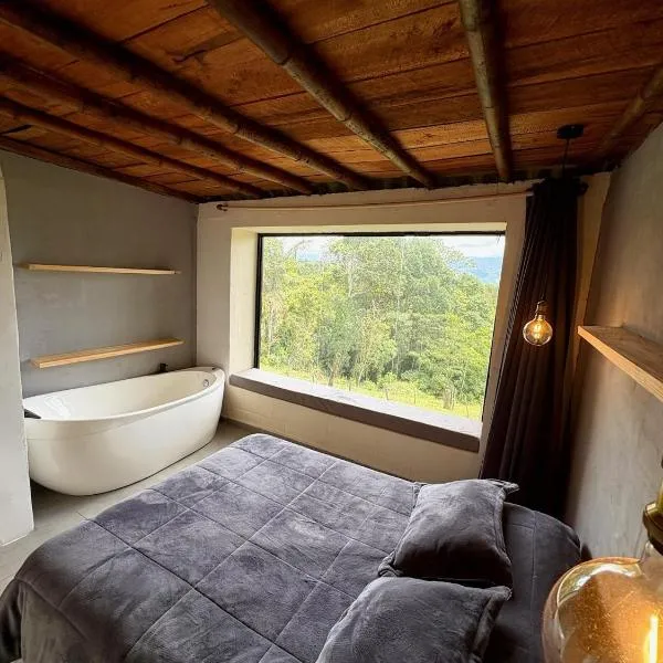 La Morada Quindio cabaña campestre, hotel din Boquía