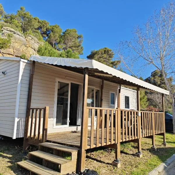 Mobilhome Clim Télé La Falaise 4 étoiles, hotel v Narbonne