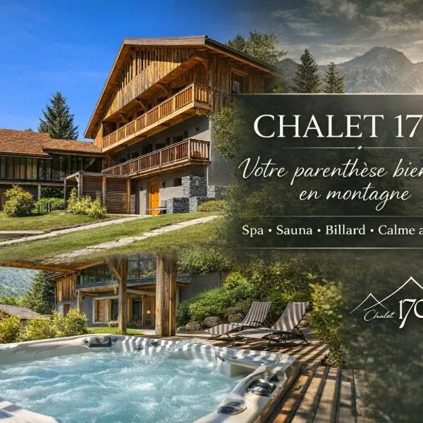 Chalet 1703 - Boutique Hotel - Adults Only, hotel en Le Petit-Bornand-lès-Glières