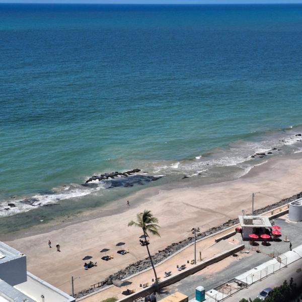Flat vista mar em Boa Viagem próximo a praia e aeroporto