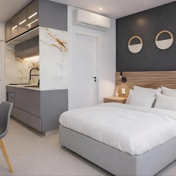 Luxury Studio Paulista Rooftop Pool 5min Metro - Foto 2