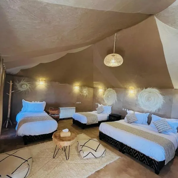 sunbright luxury camp, hotel i Merzouga