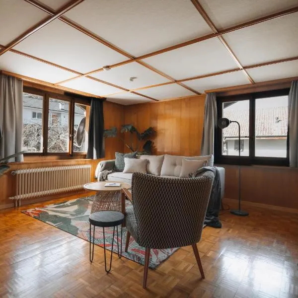 LaVida Wave Lakeside, Interlaken, Ski, free parking, hotel din Leissigen