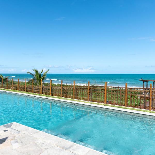 Flat Garden Charmoso, Pé na Areia e Vista Mar
