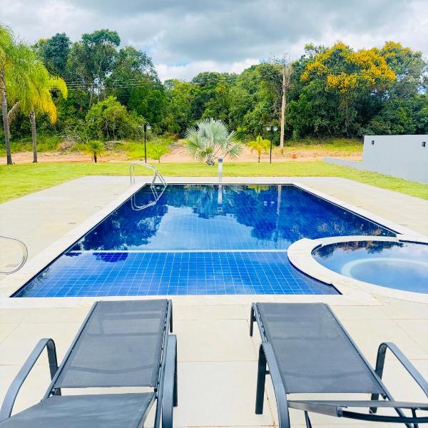 Recanto Whitta NV2 com piscina top e área gourmet - Foto 4