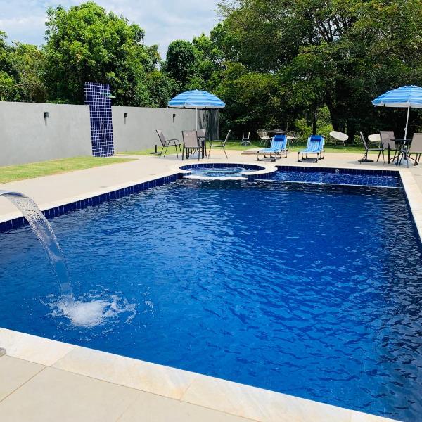 Recanto Whitta NV2 com piscina top e área gourmet