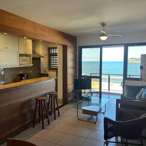 Beach Front 2 Bed Rooms - Balcony with Full Sea View - Praia do Pepê - Foto 4