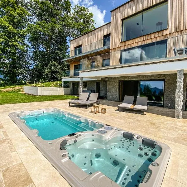 Ferienvilla Joachimsberg mit Swimspa und Sauna, hotel u gradu Wienerbruck