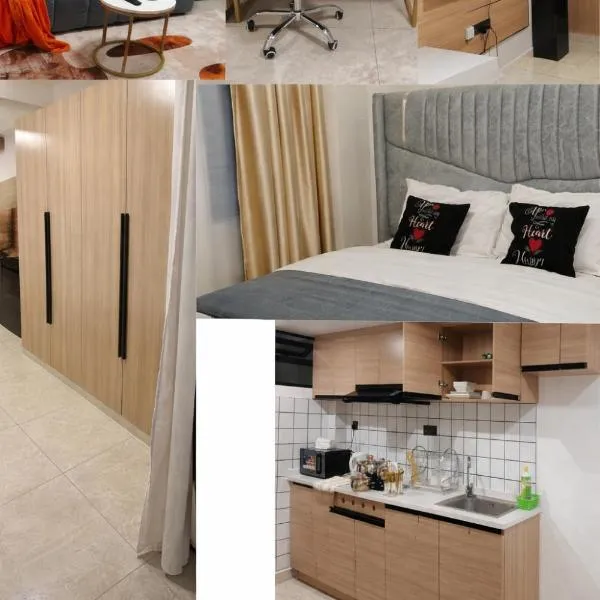 Fun-fantastic Furnished Apartment, The Loftel near UN, Embassies, Two Rivers & Village Market,with a Pool and Gym, hotel v Nairobiju