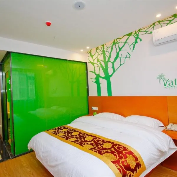 GreenTree Hospitality Group Ltd Vatica Jiuquan West Han Shengsheng Shengshi Hotel, ξενοδοχείο σε Jiuquan