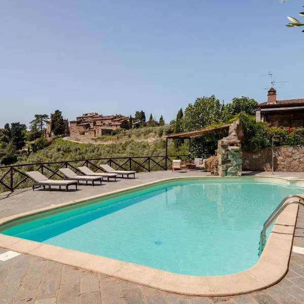 Monte Benichi में, होटल Little Escape-Casa con piscina e vista panoramica