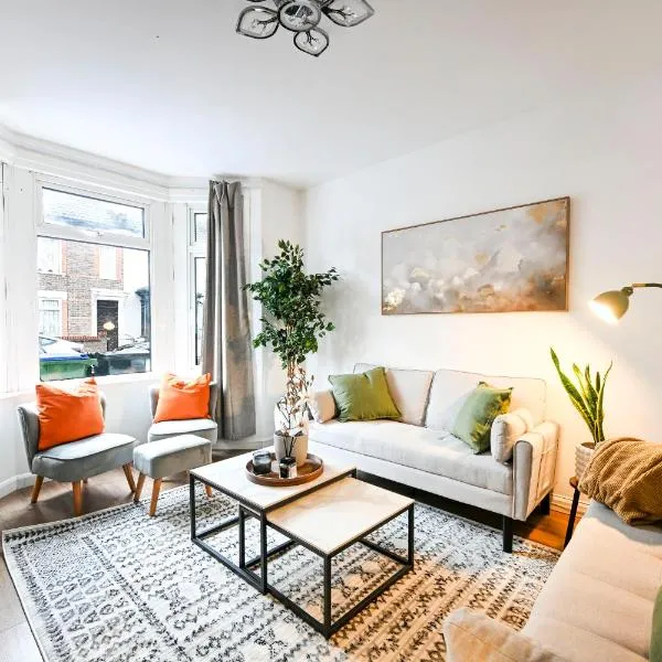 Spacious 4bed Sleeps8 Free Parking Watford town Centre, hotel i Watford