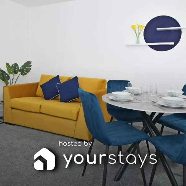 Sapphire Apartments by YourStays - Luxury 2 Bedroom Apartments in Crewe, hotel a Crewe
