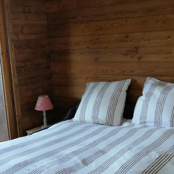 Charming mountain studio، فندق في Mont-Saxonnex